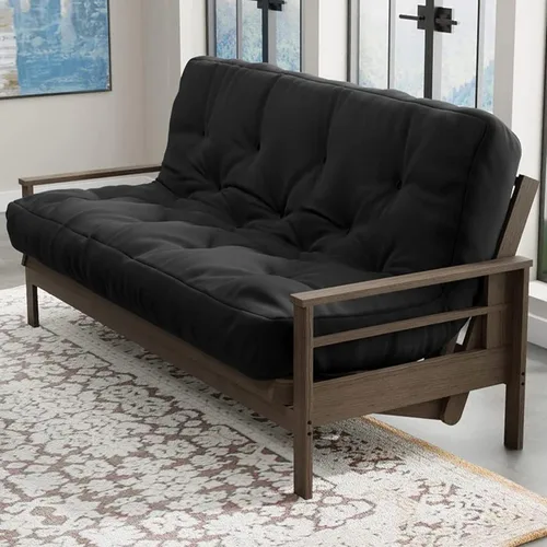 Miniatura 8 de Loosh Principal Colchón de espuma viscoelástica para sofá cama de tamaño matrimonial de 6 pulgadas, fabricado en Estados Unidos, beige, sin marco