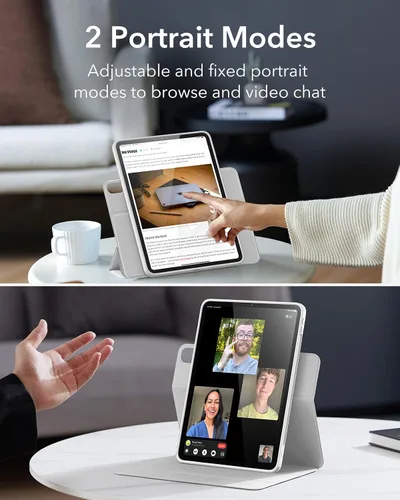 Miniatura 6 de ESR Funda para iPad Air de 11 pulgadas M3/M2 (2025/2024), Funda para iPad Air de 5ª/4ª generación (2022/2020) de 10.9 pulgadas con soporte