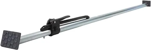 Miniatura 11 de Mytee Products Barra de carga de gato de carga de 86 a 114 pulgadas con tubo de acero cuadrado soldado y patas de goma pivotantes atornilladas