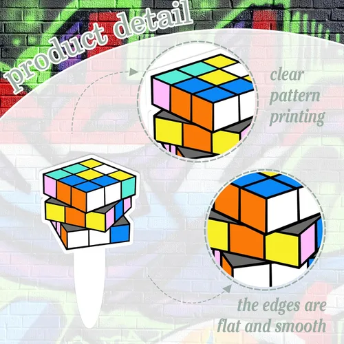 Miniatura 3 de Juego de 24 piezas con temática de cumpleaños de los años 90, fiesta retro de los años 90, fiesta de cumpleaños, fiesta de baby shower