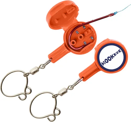 Miniatura 9 de Herramienta de atado de nudos de gancho HOOK-EZE Protección contra ganchos de peces Ata nudos de pesca fácilmente Gadgets geniales