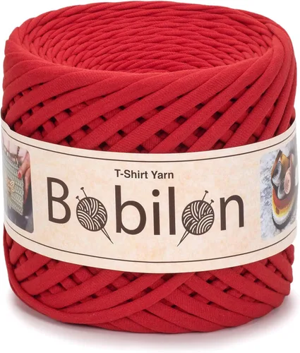 Miniatura 22 de Hilo de Camiseta de Algodón 7-9 mm (0.276-0.354 in) para Ganchillo, Tejido, Macramé, Manualidades DIY – Jersey Soft Ribbon, Fettuccini Zpagetti