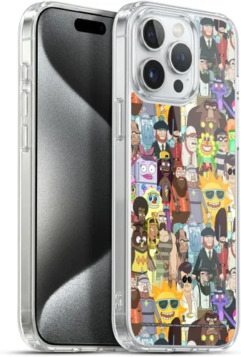 Miniatura 115 de Head Case Designs Funda de gel con licencia oficial de Rick and Morty Aliens Season 3 [protección de grado militar] compatible con Apple iPhone 12
