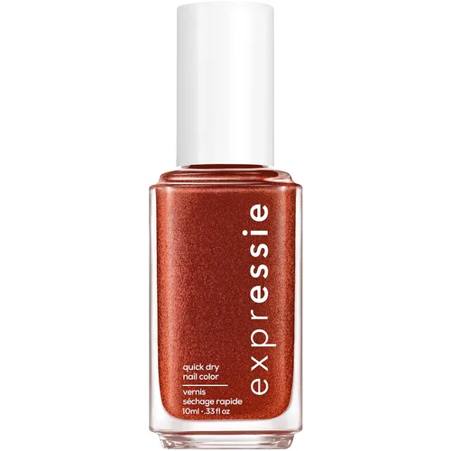 Miniatura 19 de essie expressie - Esmalte de uñas vegano de secado rápido, azafrán en el movimiento, naranja marrón cálido, 0.33 onzas. 04 SAFFR-EN MOVIMIENTO