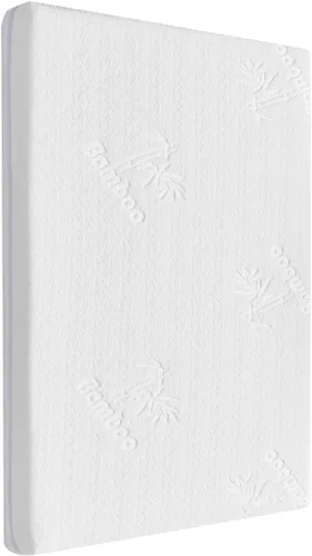 Miniatura 7 de Colchón de moisés de 30 x 15 pulgadas para Dream On Me Lacy: colchón de espuma viscoelástica de gel de doble cara de 2 pulgadas de grosor, apto