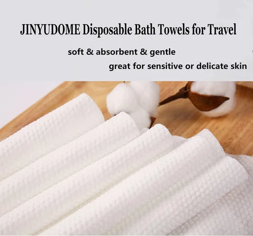 Miniatura 2 de Toalla de baño desechable, toallas de ducha grandes, paquete portátil para viajes, hotel, viajes, campamento. Toallas de cuerpo de lujo suaves