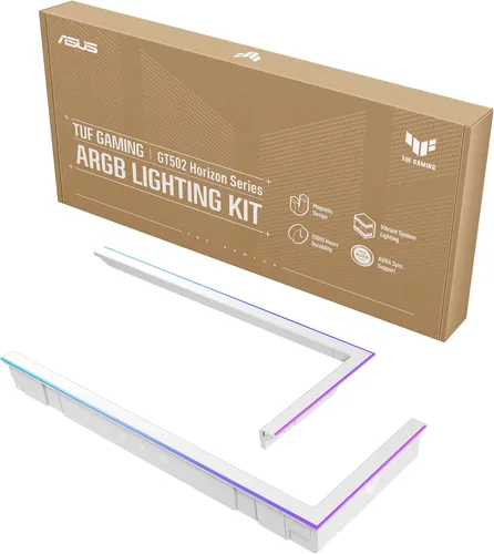 Miniatura 32 de Chasis para PC ASUS TUF Gaming GT302 ARGB Edición Blanca ATX de Torre Media Cuatro ventiladores ARGB de 140x28mm para flujo de aire y presión