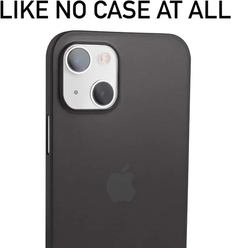 Miniatura 6 de totallee Funda delgada para iPhone 13, la más delgada y minimalista para Apple iPhone 13 (2021) (negro escarchado)