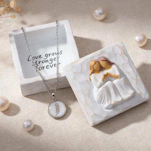Miniatura 3 de Regalos de cumpleaños para mejores amigas, regalos de amistad para mujeres, Forever Friends, caja de recuerdo esculpida pintada a mano