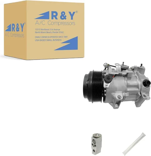 RYC - Kit de compresor de CA y embrague de A/C KT BI36N (se adapta a Toyota Camry 3.5L 2007-2011; Toyota Avalon 3.5L 2005-2012)