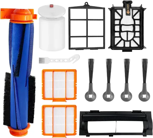 Kit de piezas de repuesto para Shark AI AV2501S/AV2511AE/AV2501AE/RV2502AE/RV2610WA/AV2510/RV2520 Robot Aspirador incluido, filtros, filtros de
