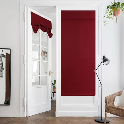 Miniatura 112 de HOMEIDEAS Cortinas Opacas para Aula para Puerta Principal, Cubierta de Ventana de Puerta de Aula, Persianas de Privacidad con Aislamiento Térmico