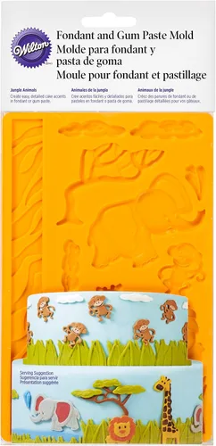 Miniatura 3 de Wilton Molde de fondant y pasta de goma Jungle