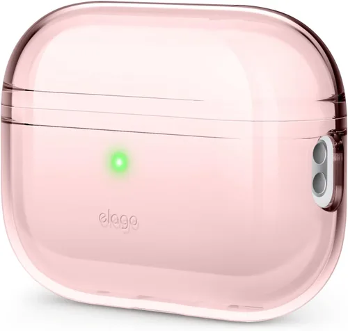 Miniatura 8 de elago Funda transparente compatible con AirPods Pro de 2ª generación, compatible con AirPods Pro 2, funda protectora, a prueba de golpes, carga Azul