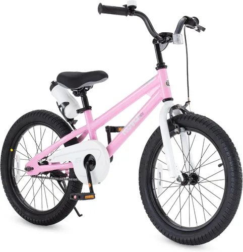 Miniatura 12 de RoyalBaby Freestyle Kids Bike 12 14 16 Inch with Training Wheels, 18 Inch with Kickstand, Bicycle for Ages 3-10 Years Boys Girls