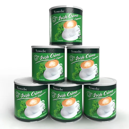 Miniatura 10 de Victorian Inn Instant Cappuccino – Sabor a crema irlandesa – Mezcla de café suave y sabrosa – Perfecto para caliente, frío o mezclado – Ideal como