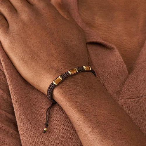 Miniatura 67 de Fossil para Hombre Wellness pulsera de abalorio