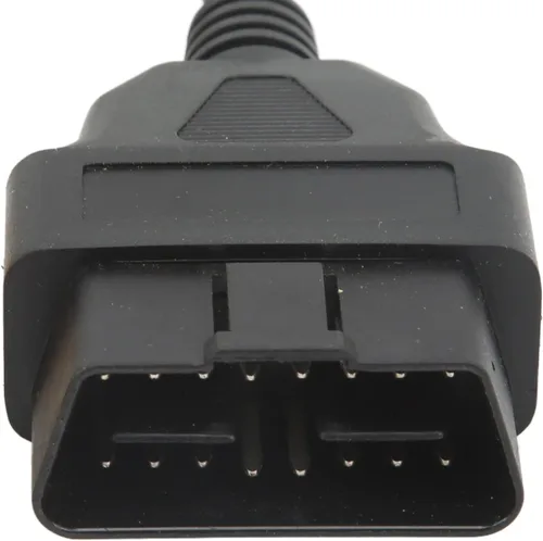 Miniatura 7 de Qinlorgo Cable OBD2, instalación fácil de la prueba de diagnóstico del cable de extensión del ABS OBD2 para el escáner auto del ECU