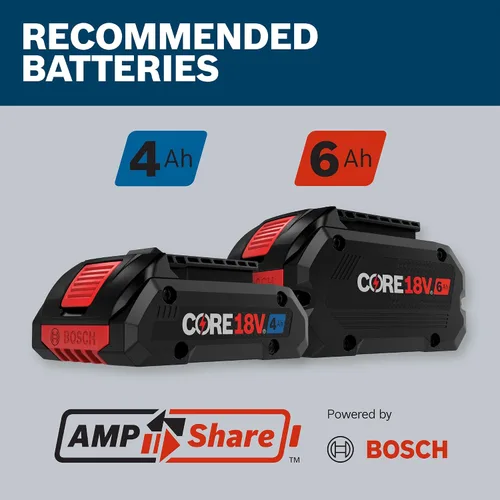 Miniatura 3 de BOSCH GST18V-37N Sierra caladora de mango superior sin escobillas de 18 V, potente, compacta, profundidad de corte de 3.7 pulgadas, 3300 SPM, 4