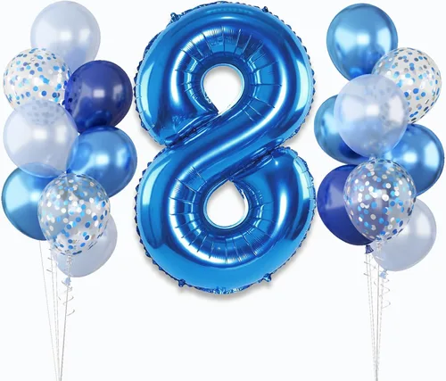 Miniatura 76 de Globos morado pastel de número 12, 40 pulgadas, globos gigantes de aluminio, de mylar, número 1 y 2, para niñas de 12 años, globos lilas