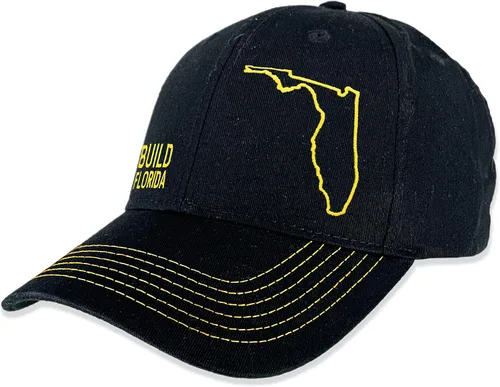 Miniatura 2 de John Deere Build State Pride - Sombrero completo de sarga negro y gris