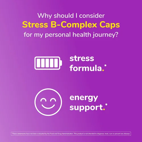 Miniatura 5 de Twinlab Stress B-Complex Caps - Suplemento de apoyo energético con cápsulas de vitamina B12 y B6-250