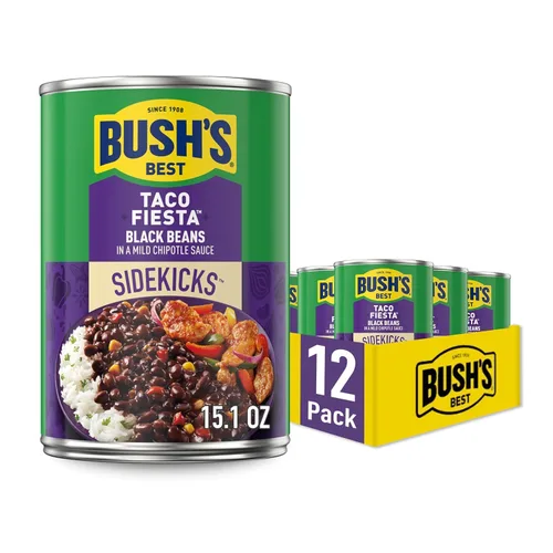 Miniatura 11 de BUSH'S BEST Latas de Garbanzos Rústicos de la Toscana de 15.5 oz, fuente de proteína vegetal y fibra, bajas en grasa, sin gluten, (paquete de 12)