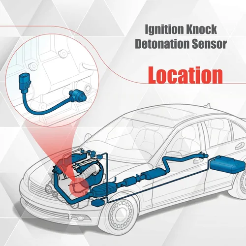 Miniatura 4 de 30530-P8F-A01 Sensor de detonación de encendido compatible con Accord CL MDX Odyssey Pilot Ridgeline RL TL