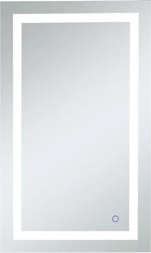 Elegant Decor Helios - Espejo LED con cable de 24 x 40 pulgadas con sensor táctil y temperatura que cambia de color, 3000 K/4200 K/6400 K