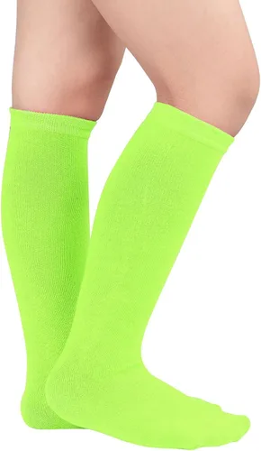 Miniatura 8 de Century Star Calcetines de fútbol de algodón para niños y jóvenes, calcetines de tubo suave, hasta la rodilla, calcetines deportivos largos