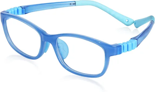 Miniatura 14 de FONHCOO Gafas de bloqueo de luz azul para niños, niños y niñas, marco irrompible, para computadora, juegos, TV