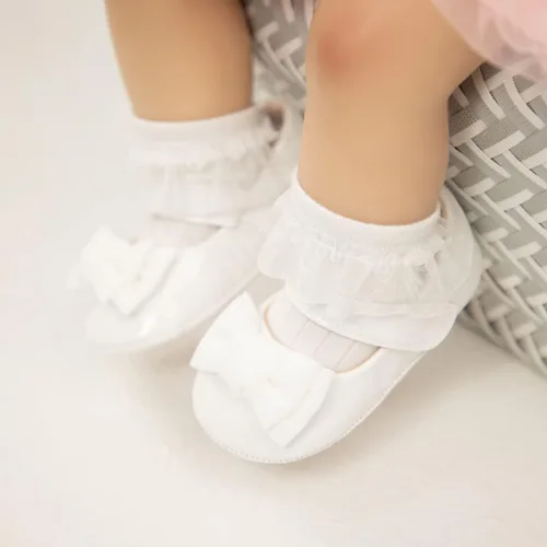 Miniatura 2 de Sawimlgy Zapatos de ballet Mary Jane con lentejuelas para bebé y niña, de piel sintética, para boda, fiesta, princesa, suela de goma, para niños