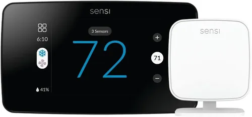 Miniatura 13 de Sensi Touch 2 - Termostato inteligente con pantalla táctil a color, 100 años de experiencia, programable, Wi-Fi, privacidad de datos, fácil