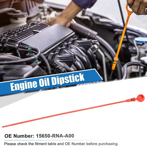Miniatura 2 de X AUTOHAUX Varilla de nivel de líquido de aceite de motor para Honda HR-V EX EX-L LX Sport Touring 1.8L L4 - Gas 2019 2020 No.15650-RNA-A00