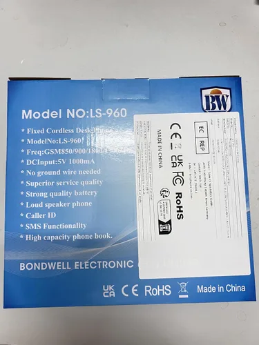 Miniatura 2 de Teléfono de escritorio GSM inalámbrico - Quadband, función SMS