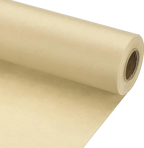 Miniatura 51 de PATIKIL Papel de regalo, 12 x 300 pulgadas (25 pies), rollo de papel kraft para manualidades de 70 GSM, papel de embalaje para tablones de anuncios