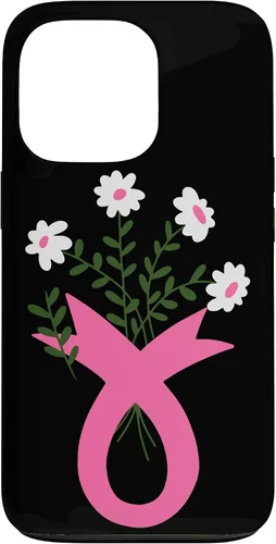 Miniatura 10 de Flower Jar Pink Ribbon Breast cancer Awareness Month Women Case for iPhone 16