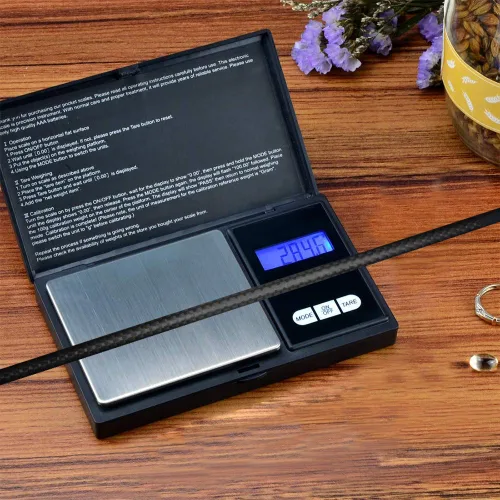 Miniatura 6 de Báscula de flecha de tiro con arco para eje de pesaje, puntas de flecha, cabezas anchas, unidad precisa de grano, mini báscula digital de bolsillo