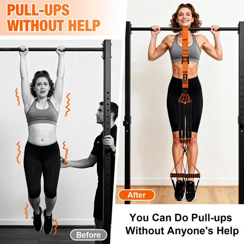 Miniatura 3 de Pull Up Assistance Bands for Women, Heavy Duty Resistance Bands with Handles, Exercise Band with Door Anchor, Workout Band Set for Pull Up Bar, Full