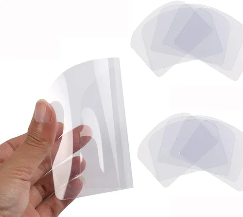 Miniatura 3 de 10 piezas de raspador de crema transparente para tartas, glaseado, de plástico, flexible, para pastelería, decoración de pasteles, cocina
