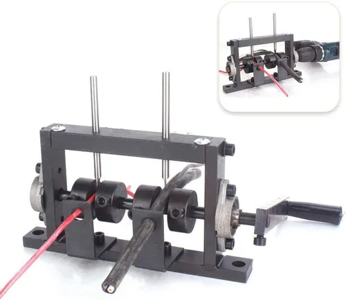 Miniatura 4 de Taladro eléctrico manual Máquina peladora de cables de doble propósito para reciclaje de chatarra de cobre (1-30mm/0.04"-1.18")