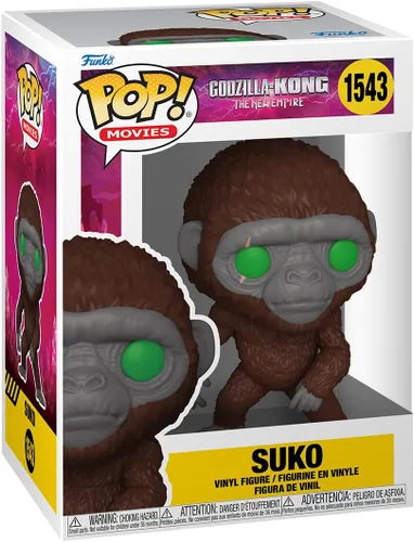Funko Pop! Movies: Godzilla X Kong: The New Empire - Suko - Godzilla Vs Kong - Figura de vinilo coleccionable - Idea de regalo - Producto oficial -