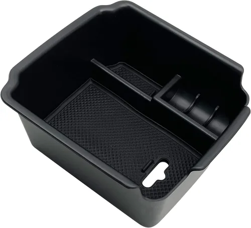 Caja de almacenamiento interior organizadora de consola central para VW Tiguan 2024 2023 2022 2021 2020 2019 2018 VW Tiguan y 2026 2025 2024 2023