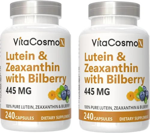 Miniatura 8 de Luteína con zeaxantina, cápsulas veganas, 240 unidades, 40 mg de luteína + 4 mg de zeaxantina por porción, sin OMG, sin gluten