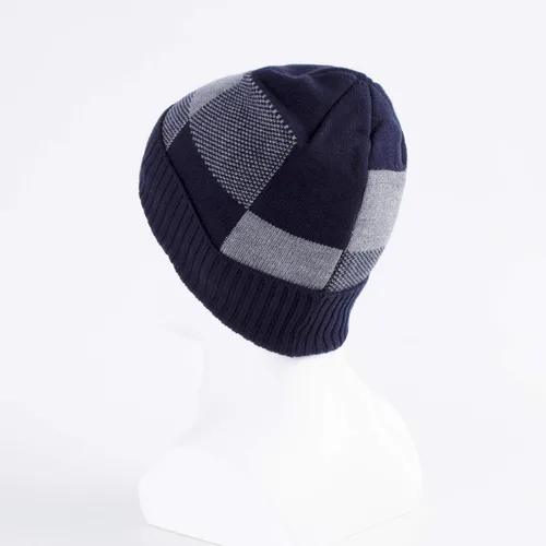 Miniatura 3 de LANGZHEN Gorro de invierno grueso y cálido para uso diario gorro de punto suave y elástico para mujer