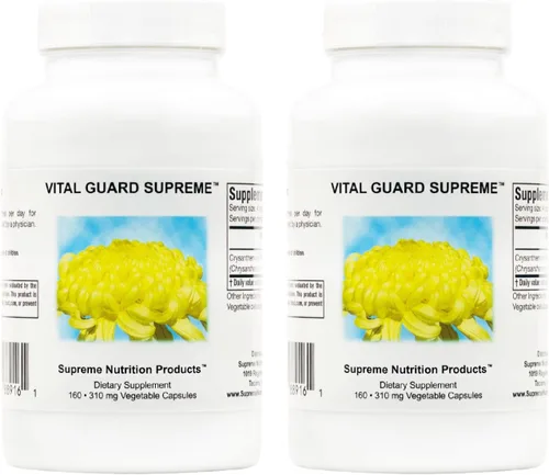 Miniatura 5 de Supreme Nutrition Vital Guard Supreme, 160 cápsulas vegetarianas de crisantemo puro