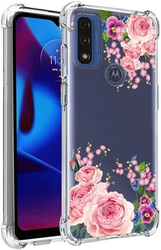 Miniatura 7 de Funda para Moto G Play 2023, Moto G Power 2022, funda delgada y flexible de TPU para niñas y mujeres, bolsa de aire, parachoques de goma suave