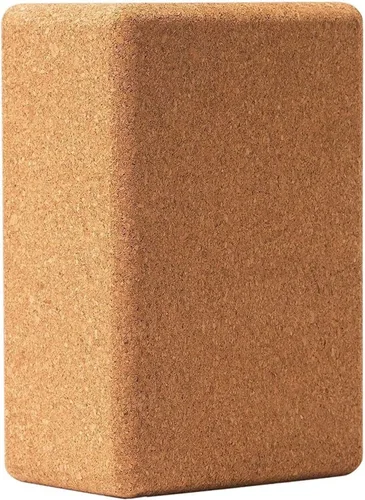 Miniatura 4 de Bloques de corcho para yoga 2 unidades - Juego de bloques de corcho natural de Portugal, 9.0"x6.0"x4.0" Bloques de yoga antideslizantes y antivuelco