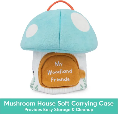 Miniatura 8 de Baby GUND Play Soft My Woodland Friends - Juego de Peluche de 5 Piezas con Sonajero, Chirriador y Juguetes de Peluche Arrugados, Juguete Sensorial