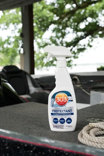 Miniatura 8 de 303 (30305) Marine - Spray protector de UV para vinilo, de plástico, hule, fibra de vidrio, piel y más – repele Polvo y Suciedad – No Tóxico